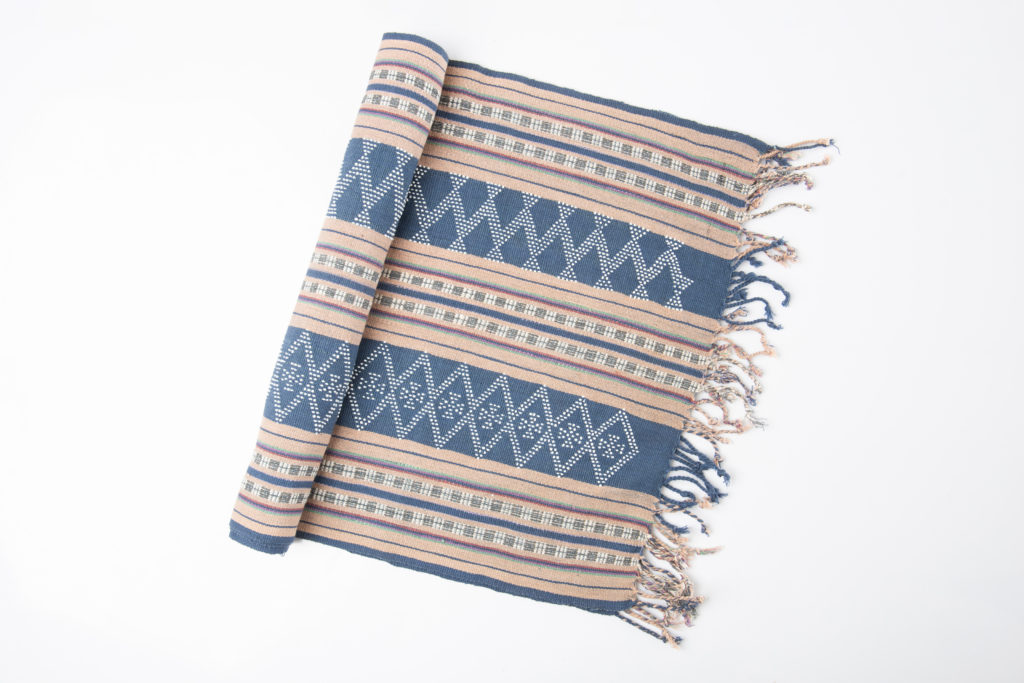 Backstrap woven textile by Katu artisans of Laos