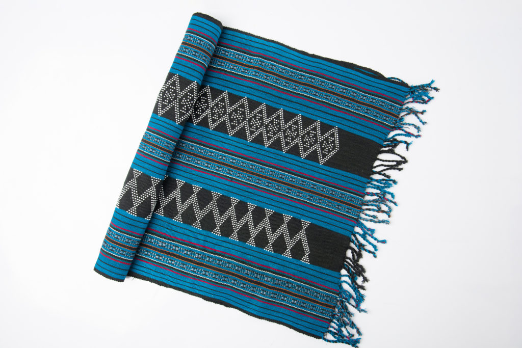 Backstrap woven textile by Katu artisans of Laos