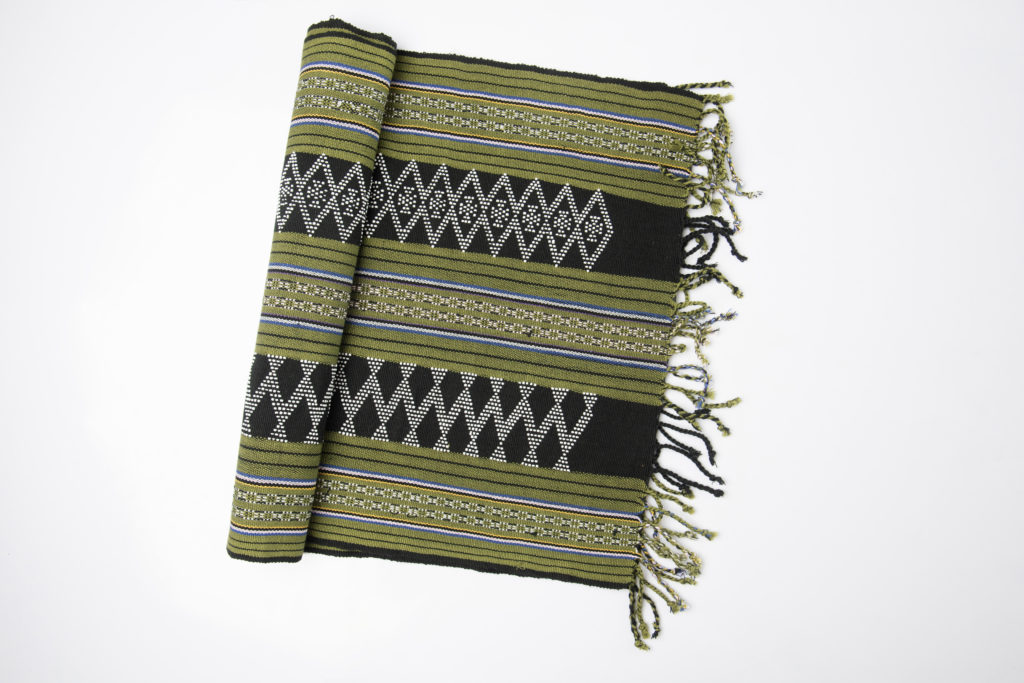 Backstrap woven textile by Katu artisans of Laos