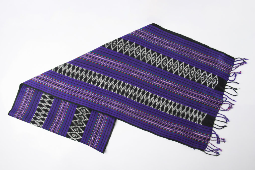 Backstrap woven textile by Katu artisans of Laos