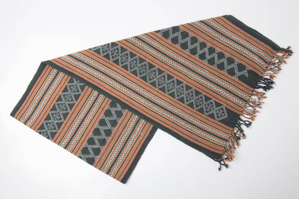 Backstrap woven textile by Katu artisans of Laos