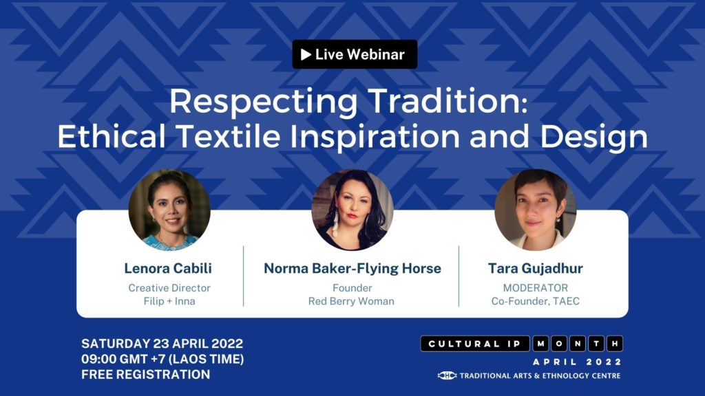 Respecting Tradition: Ethical Textile Design and Inspiration